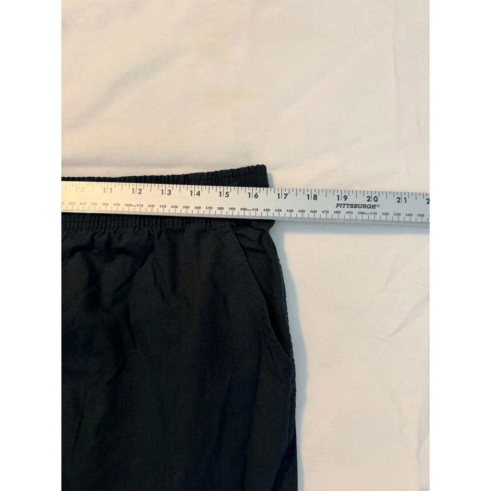 The Childrens Place Boys Cargo Shorts Washed Black Husky Size 18 NWT